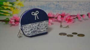 ✨Очень просто сшить мини кошелек на молнии