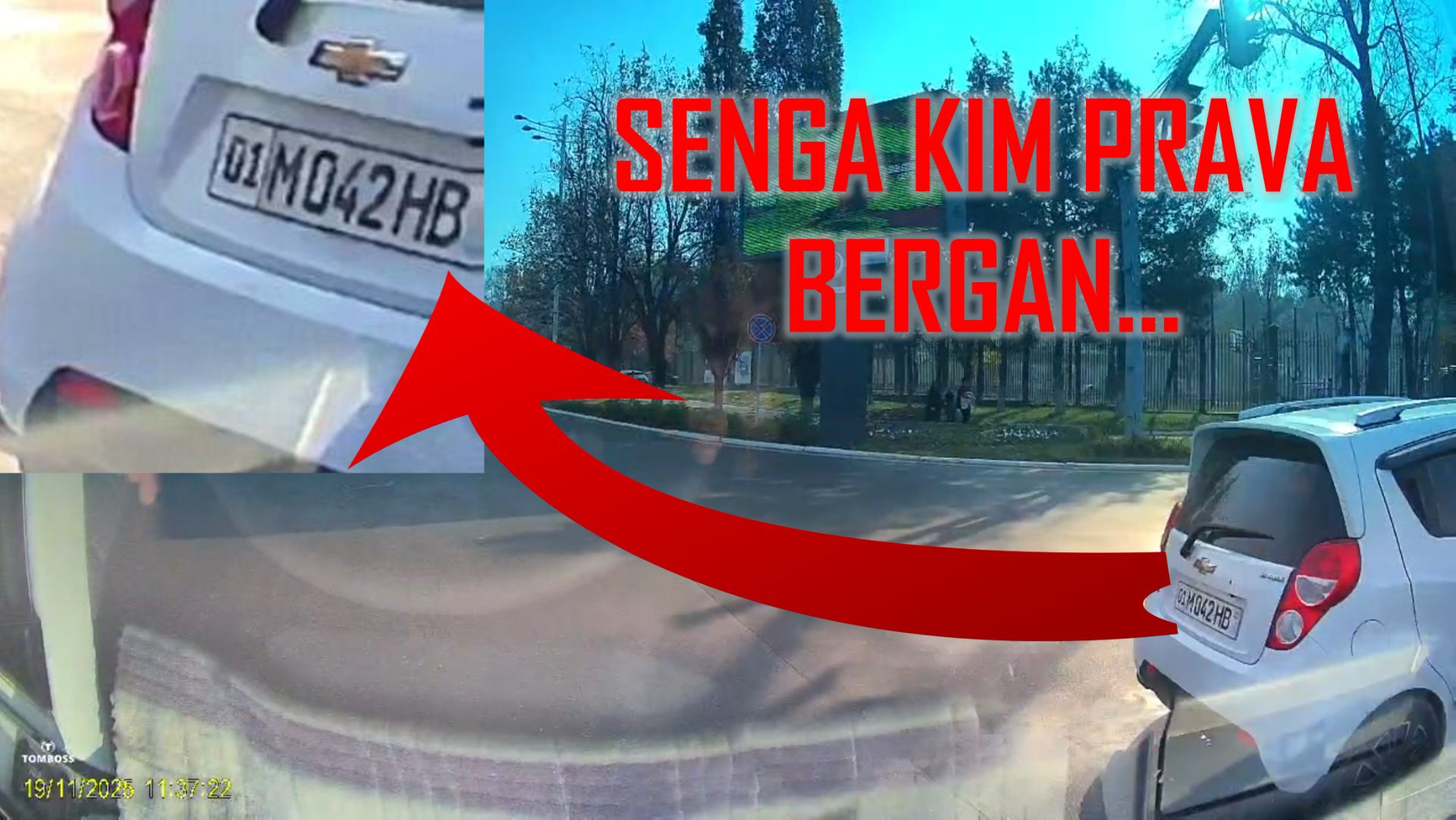 Яна бир шошқалоқ хайдовчи авария ҳолатини юзага келишига сабаб бўлиши мумкин эди. смотреть онлайн