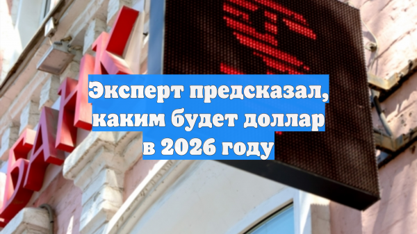 Эксперт предсказал, каким будет доллар в 2026 году