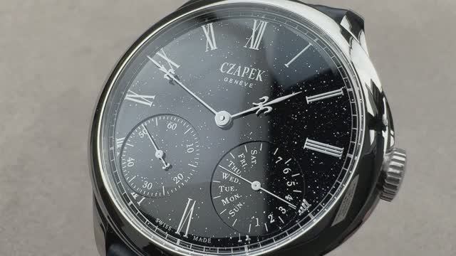 Обзор часов Czapek Quai des Bergues "Полночь в Женеве", выпущенных ограниченной серией (1032)