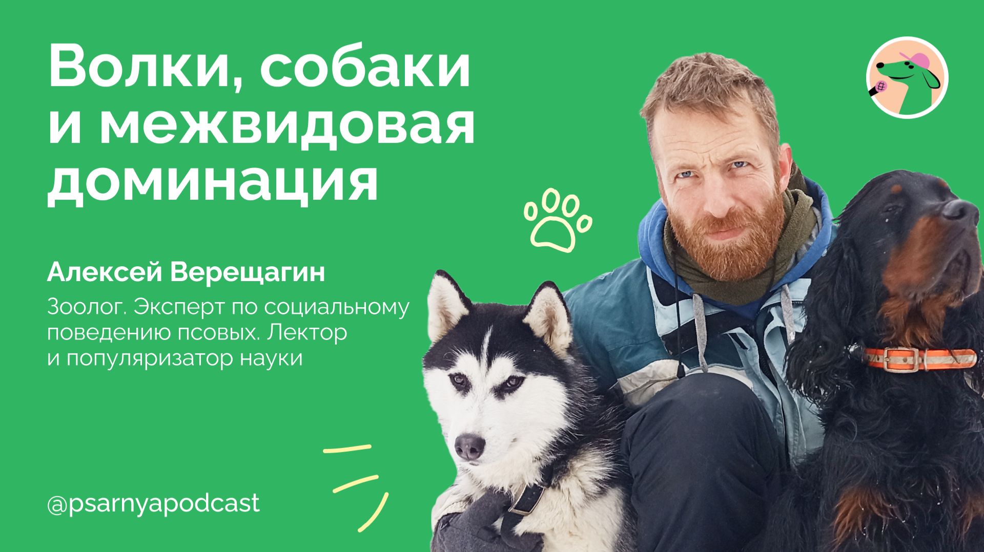 Алексей Верещагин. Волки, собаки и межвидовая доминация
