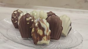 Pецепт печенья Мадлен красный бархат со сливочной начинкой🐚