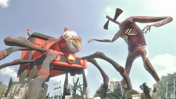 Сиреноголовый и Чу-Чу Чарльз. Sirenhead and Choo Choo Charles