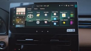 Русификация и навигация для Toyota Avalon из Китая, прошивка мультимедиа, fm радио, Android Carplay