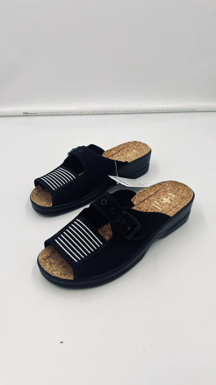 Сабо женские открытый нос на резинке анатомическая стелька тапочки AS01-063-13110