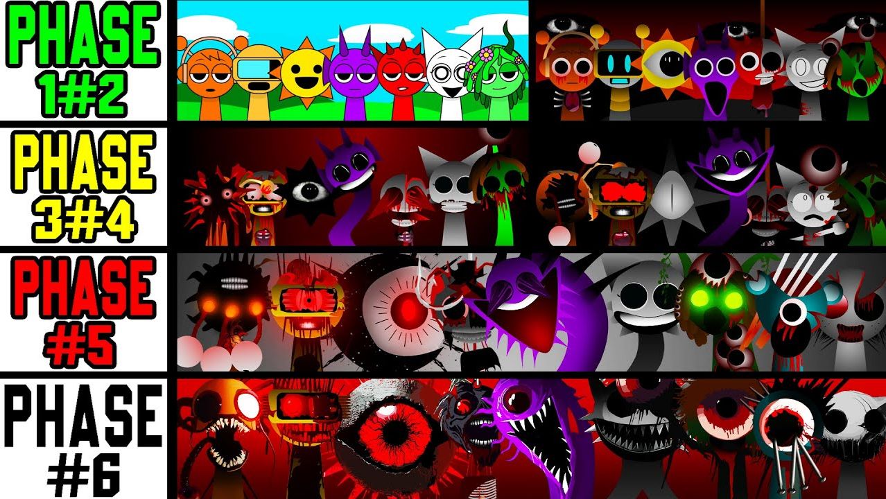 INCREDIBOX SPRUNKI: МИКС ФАЗ! ⚔️ 1 VS 2 VS 3 VS 4 VS 5 VS 6 — КТО ЗАБЕРЁТ ТРОН? 🎧🔥 смотреть онлайн