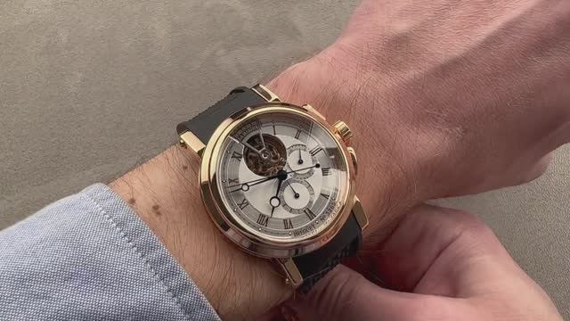 Обзор часов Breguet с морским турбийоном и хронографом 5837