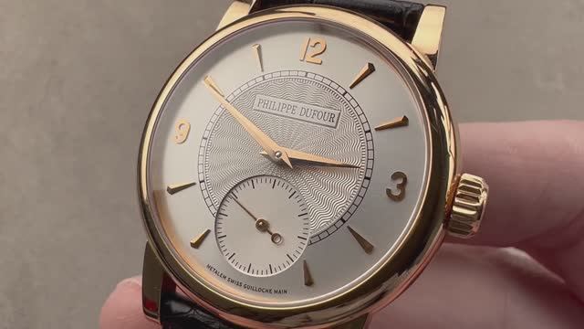 Philippe Dufour Simplicity Rose Gold 34mm