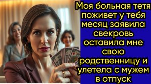 Истории из жизни|Моя больная тетя!|Аудио рассказы|Аудиокниги слушать онлайн|Жизненные истории