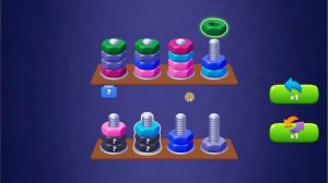 Игра Болтомания. Сортировка