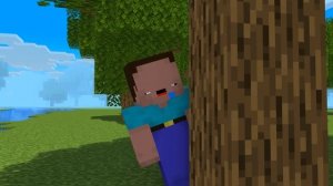 Знакомство Нуба и Оленя с проклятием в 99 ночей в лесу - мультфильм Майнкрафт