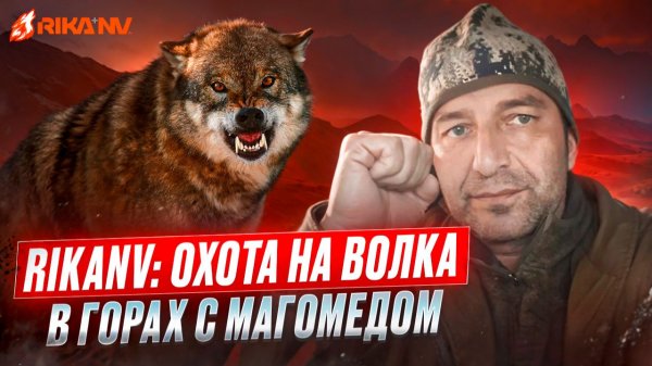 RikaNV: Охота на волка в горах с Магомедом