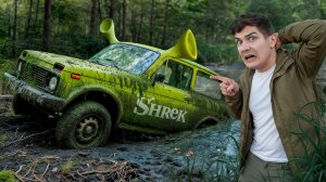 Оживляем Заброшенный Автомобиль ШРЕКА! Как он оказался в болоте?