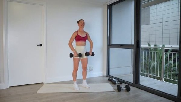 25 MIN UPPER & LOWER BODY STRENGTH WORKOUT with dumbbells