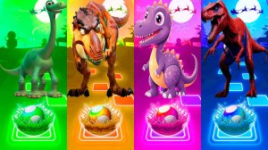 Coffin Dance Динозавры 230 уровень - Мультики про Динозавров | МУЛЬТФИЛЬМЫ ДИНОЗАВРЫ в Tiles Hop