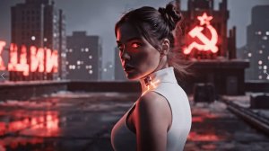 «Расстояние» — Киберпанк-клип на стихи Цветаевой | AI музыка SUNO