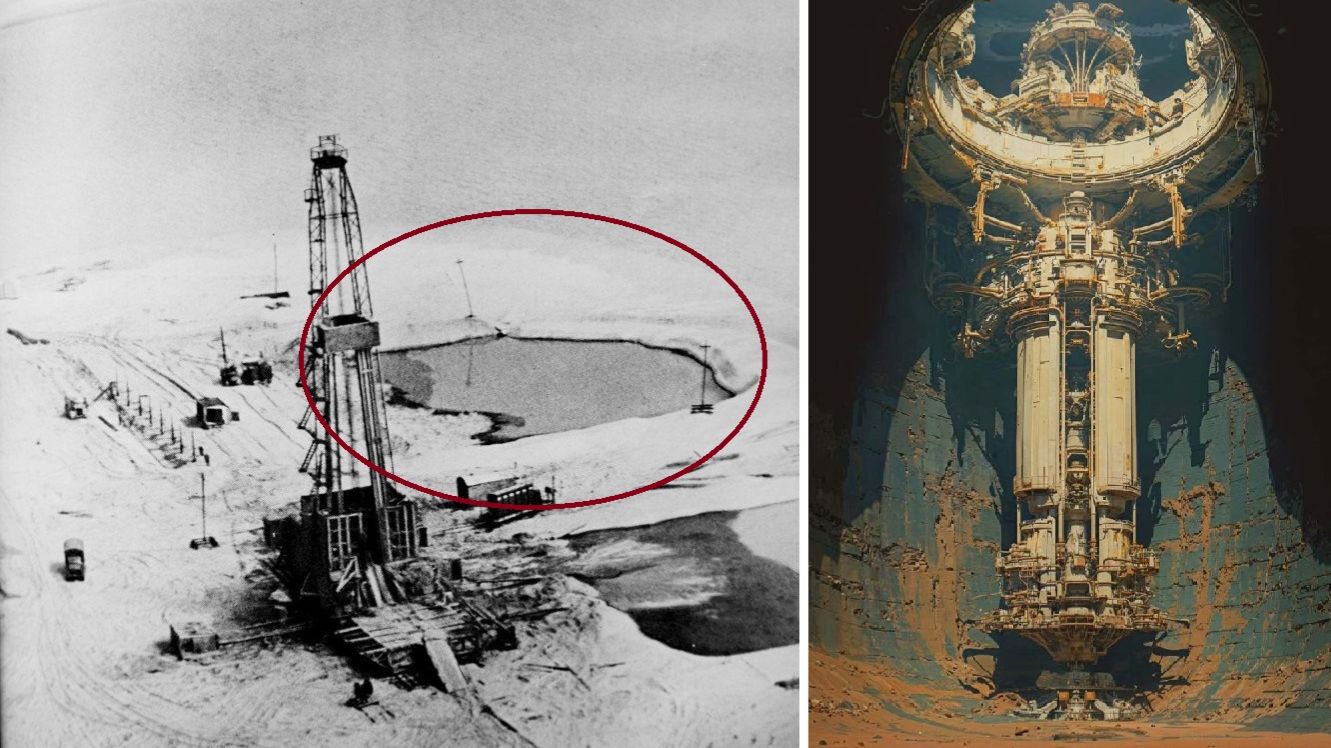 Нефтяники на дне скважины обнаружили древний механизм смотреть онлайн