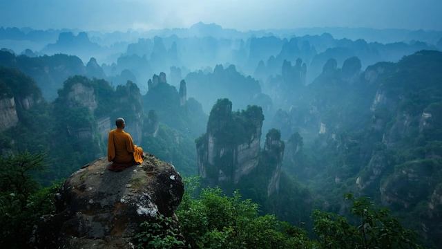 Горный дух - Глубокая исцеляющая музыка Тибета, фоновая музыка для расслабления смотреть онлайн