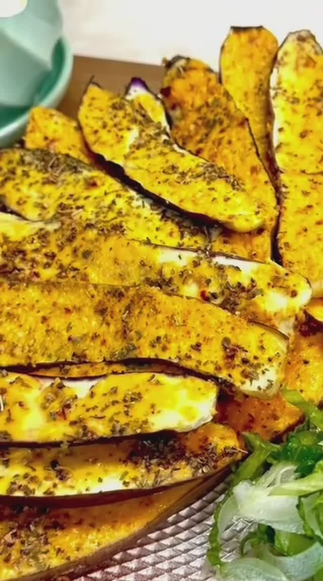 «Пикантные ленточки»-закуска из баклажанов!