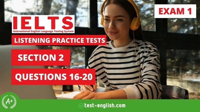 IELTS Listening Test - 1 смотреть онлайн