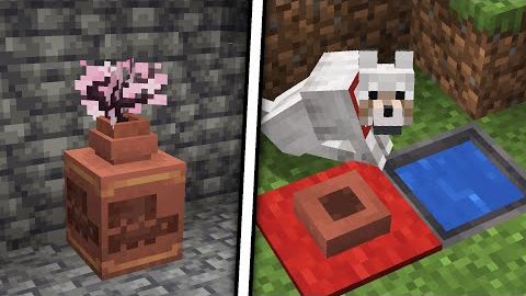 НОВЫЕ ДЕКОРАЦИИ ИЗ 1.20 майнкрафт смотреть онлайн