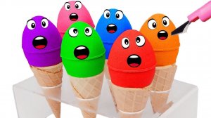 ИГРАЕМ С КИНЕТИЧЕСКИМ ПЕСКОМ ЛЕПИМ МОРОЖЕНКИ ВИДЕО МУЛЬТИКИ ДЛЯ ДЕТЕЙ КАНАЛ ИГРАЛКИ-ЗАЛИПАЛКИ