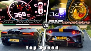 FERRARI 812 Competizione против Lamborghini Revuelto | 0-350КМ/Ч ЛАУНЧ СТАРТ AutoTopNL