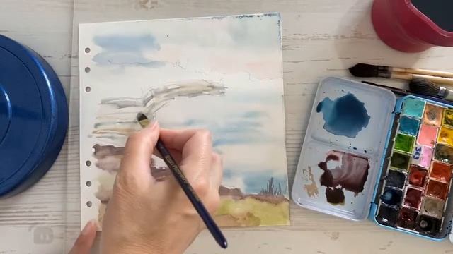 Как рисовать акварелью смотреть онлайн