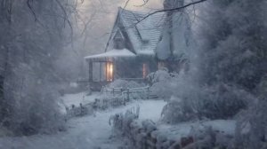❄️ Атмосфера зимней бури ┇ Вой ветра и метель