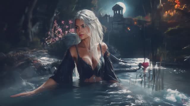 Explore the Beauty of a Fantasy Realm | AI Animation Video in | Inspiring Melodies смотреть онлайн