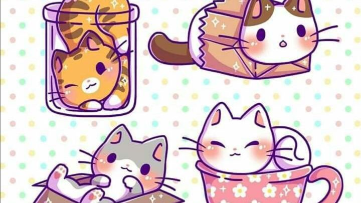 КОШКИ! Играю на радужного котика