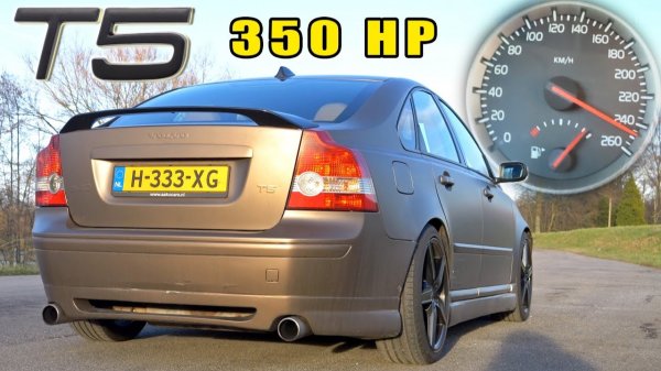 Volvo S40 T5 это FORD FOCUS RS в ОБРАЗЕ СЕДАНА AutoTopNL