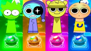 Coffin Dance Спрунки 137 уровень - Мультики про Спрунке | МУЛЬТФИЛЬМЫ SPRUNKI в Tiles Hop