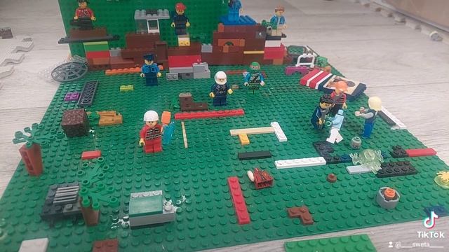 лего зомби апокалипсис #лего #першинплатон #зомби