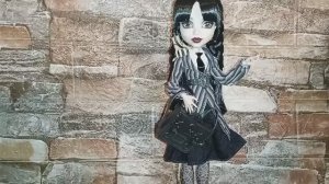 Обзор на куклу Монстер Хай Уэнсдей Аддамс-Monter High Wednesdey Addams