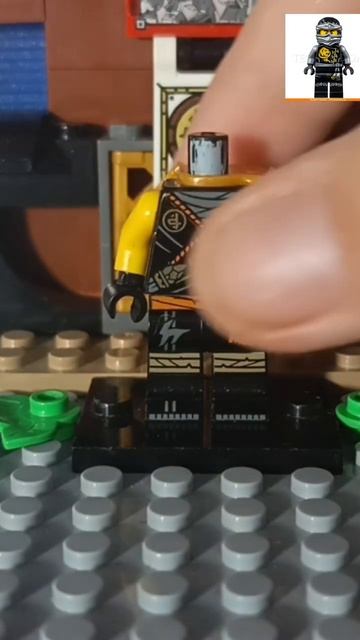 как сделать коула по турниру истоков #Лего #lego #ниндзяго #ninjago #кастом #castom
