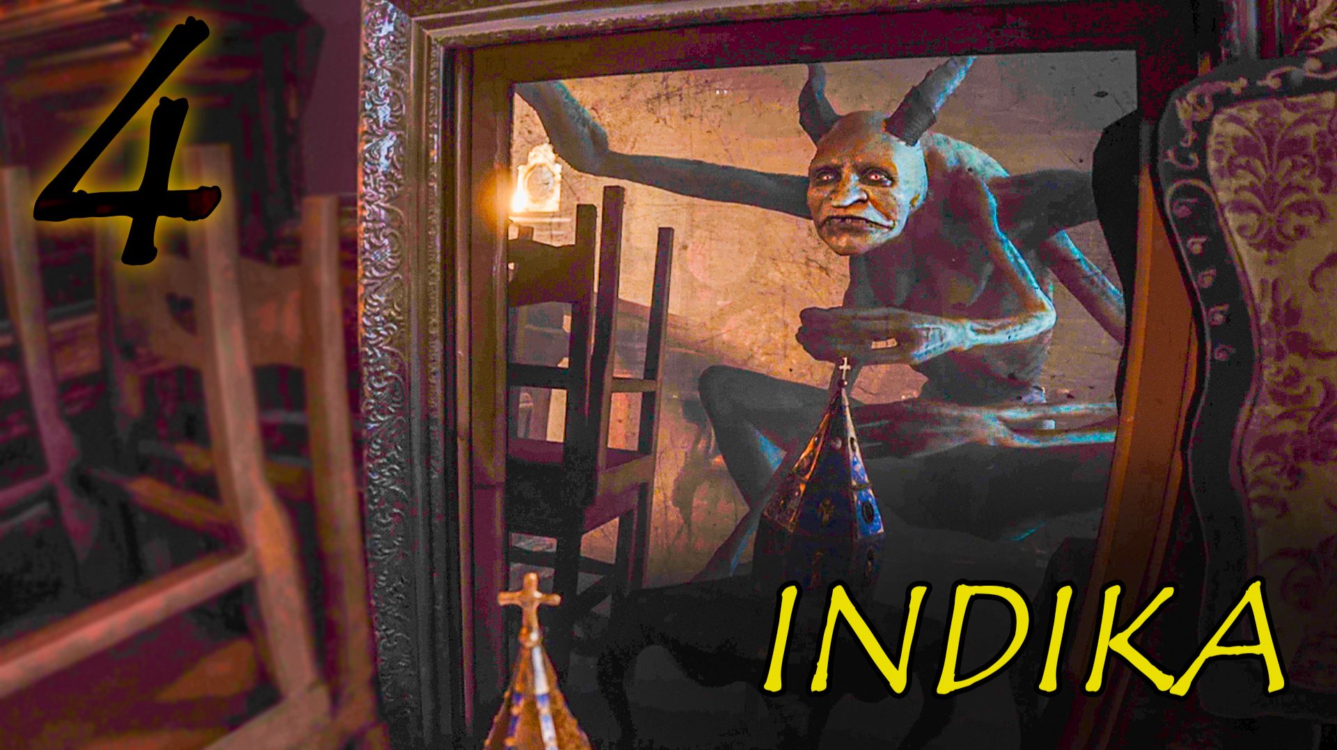 Монашка предала свою веру в Бога - INDIKA #4 смотреть онлайн