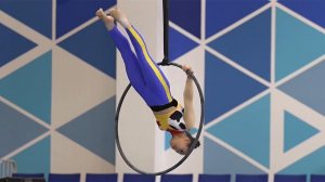 В Москве впервые состоялся чемпионат России по воздушной гимнастике.