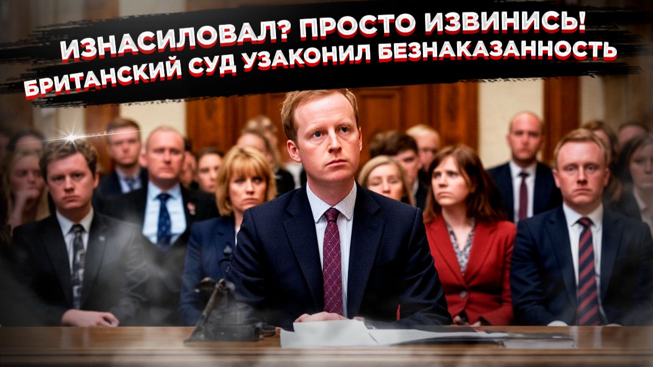 Рай для насильников: Теперь в Британии можно избежать тюрьмы, просто сказав «извините» смотреть онлайн