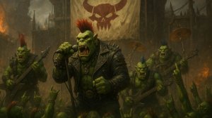 Suno AI - Деметрий Финистерра - Панк орк / Punk Orc Warhammer 40000