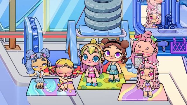 БАССЕЙН В ШКОЛЕ!!! AVATAR WORLD ИСТОРИЯ💕РУТИНА СЕМЬИ смотреть онлайн