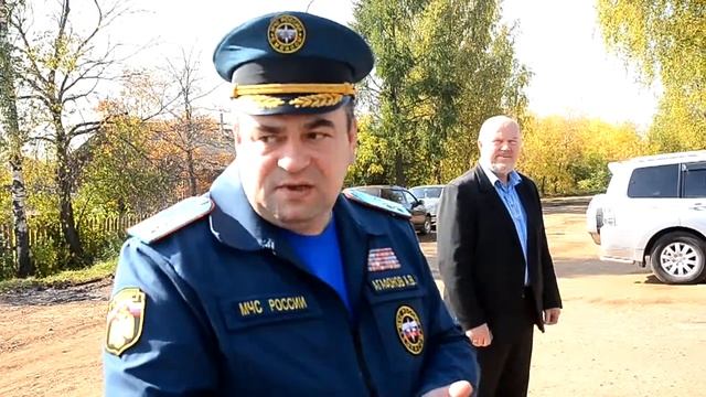 Генерал МЧС побывал в Богородском районе. смотреть онлайн