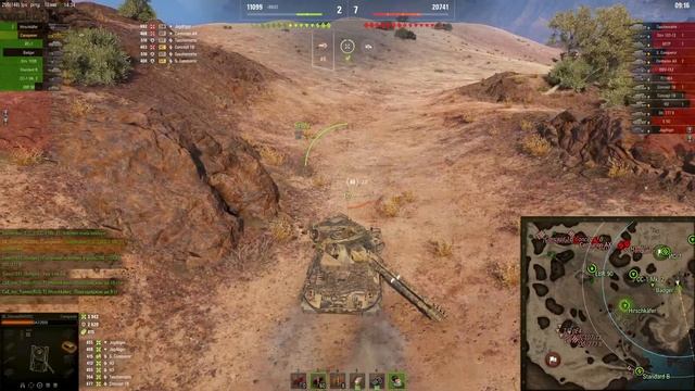 [Fermani wot] Canopener ● Два мозга аналитика — красные пошли в раш, минус команда красных. смотреть онлайн