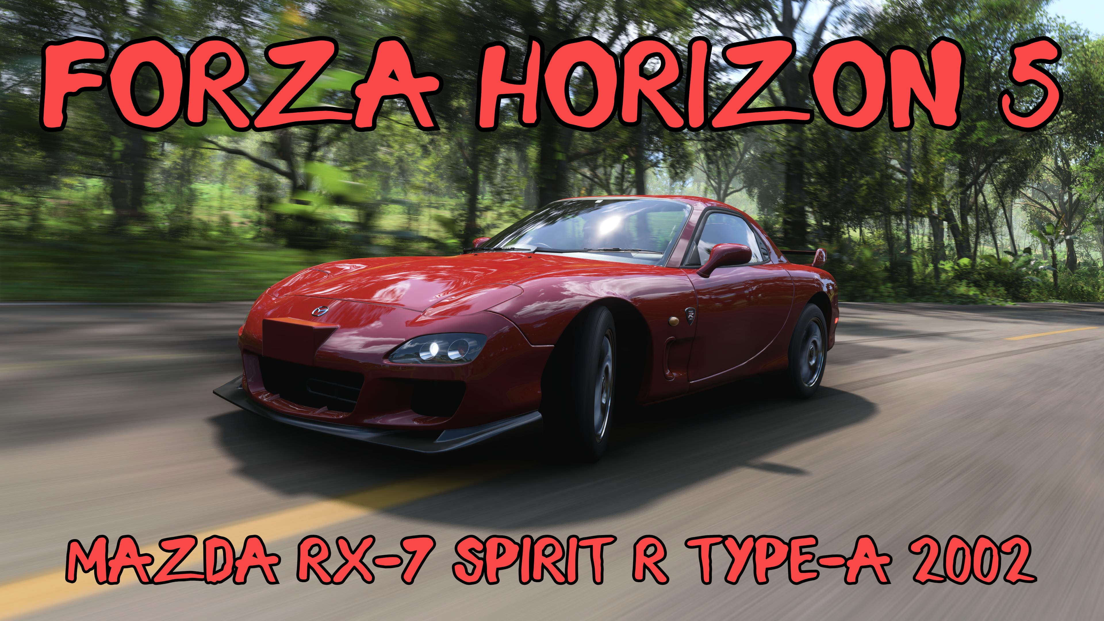 Mazda RX-7 Spirit R Type-A 2002 — роторный мастер спорта в мире Forza Horizon 5 🌍⚡️ смотреть онлайн