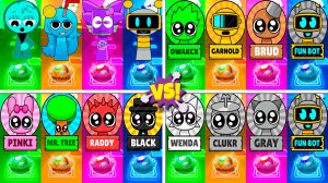 ВСЕ СПРУНКИ МЕГАМИКС 133-136 уровни - Мультики про Спрунке | МУЛЬТФИЛЬМЫ SPRUNKI в Tiles Hop