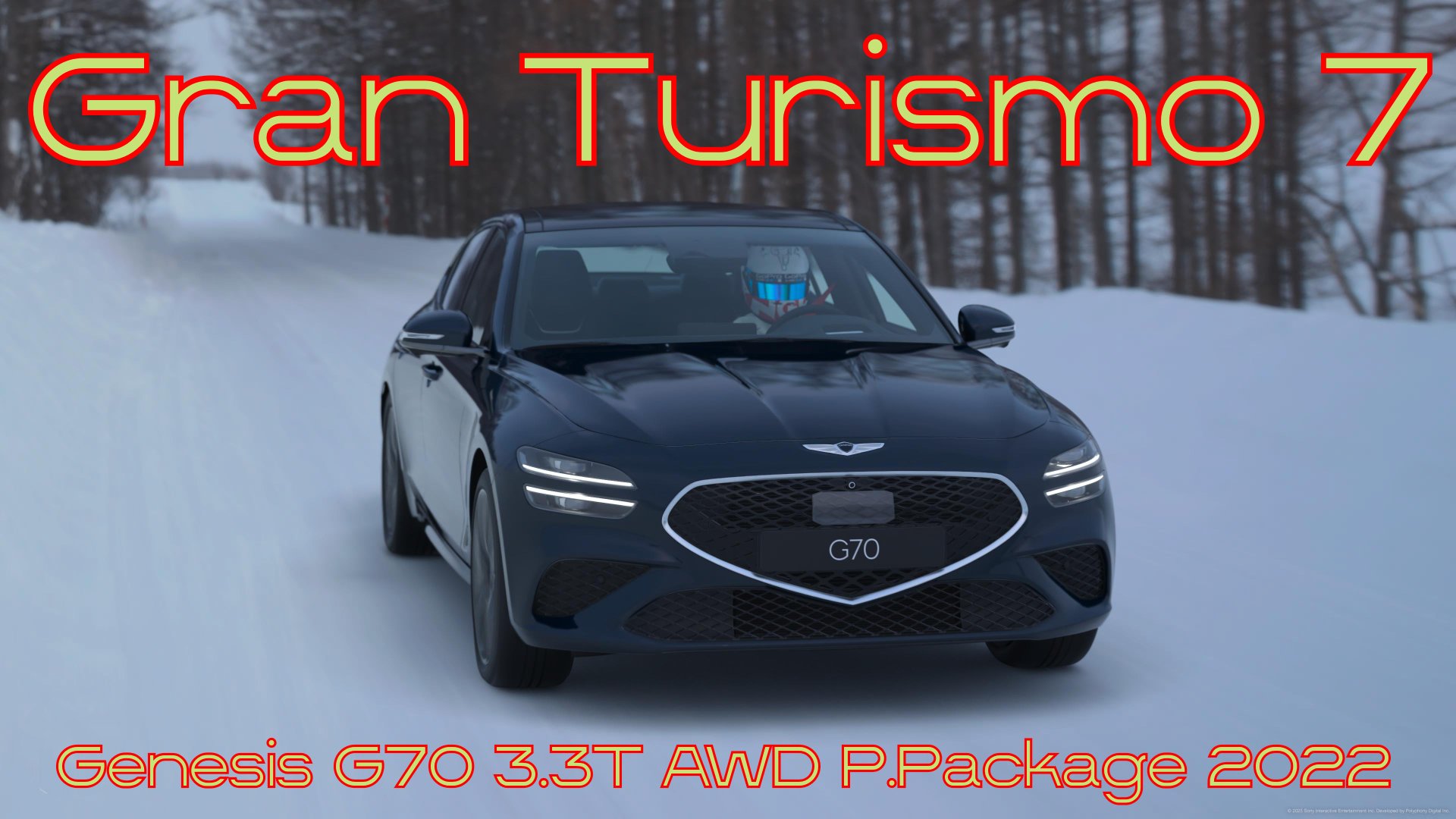 Genesis G70 3.3T AWD Package 2022 — премиальное сочетание динамики и комфорта в мире Gran Turismo 7 смотреть онлайн