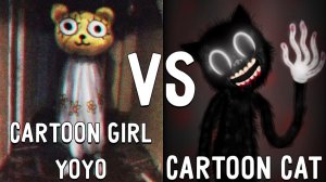 МУЛЬТЯШНЫЙ КОТ ПРОТИВ МУЛЬТЯШНОЙ ДЕВОЧКИ ЙОЙО В МАЙНКРАФТ ! БИТВА CARTOON CAT VS GIRL YOYO MIMECRAFT