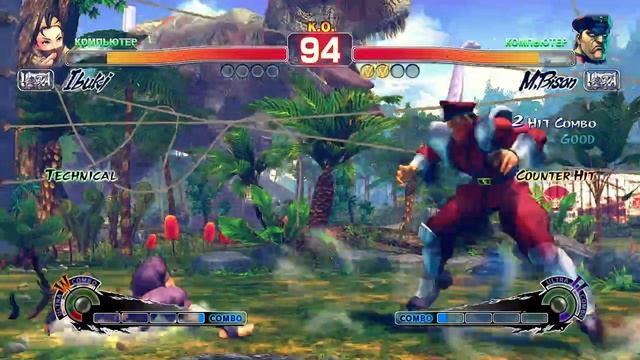 Ultra Street Fighter IV Ibuki VS M.Bison смотреть онлайн