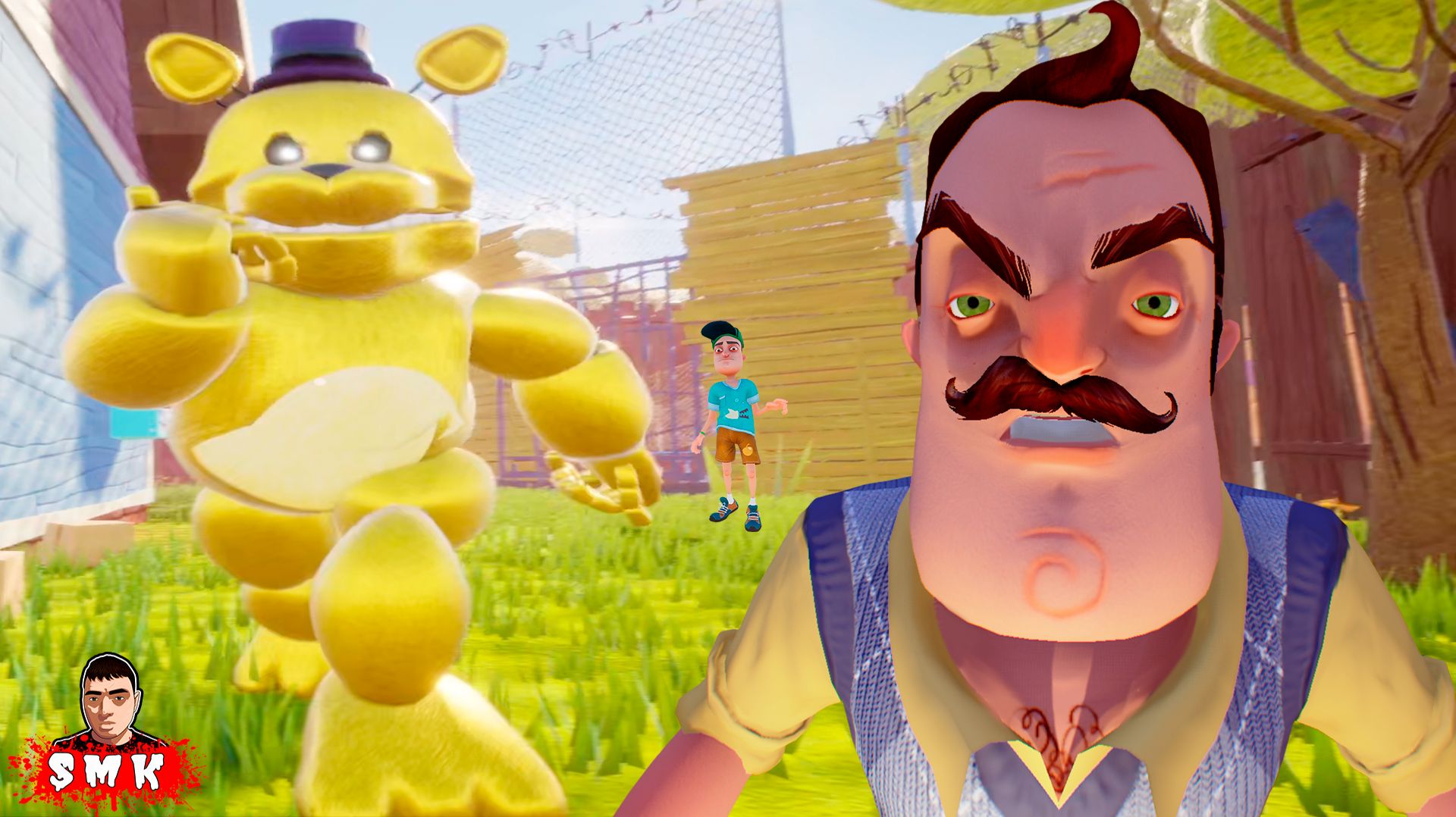 ШОУ ПРИВЕТ СОСЕД!ФРЕДБЕР УКРАЛ СОСЕДА 2 АКТ!ИГРА HELLO NEIGHBOR ПРОХОЖДЕНИЕ ФНАФ МОДА И ЭТО СТРАШНО смотреть онлайн