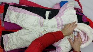 40752 Микс горнолыжный, комбинезоны детский, 2пак, CREMA EXTRA SKY BABY 1/2, секонд (extra) оптом